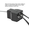 Uvital RJ12 6P6C 3 Female Telephone Line Splitters, Phone Jack