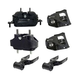 BURANIFUSION Engine Motor & Trans Mount 6pcs Set for Chevy for Impala 2006-2011 for Monte Carlo 2006 WEF0871