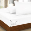 Funky Gadgets Super King Fitted Sheet White - (12 Inch)