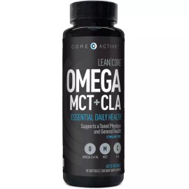 Health Plus LEAN CORE OMEGA+MCT+CLA - Health & Wellness, Lean Muscle Formula (90 softgels)