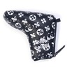 COMO COME Golf Putter Cover CC Monogram Zipper Headcover for