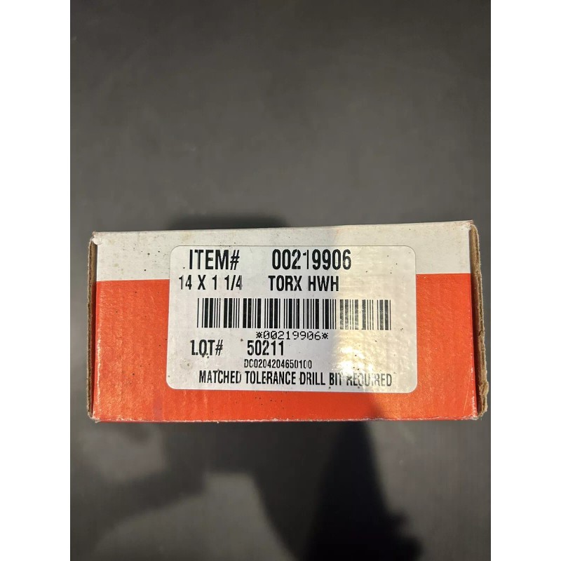 Hilti NEW!! Hilti 14x1 1/2” Torx HWH Screws