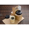 2 Cup Kraft Cardboard Beverage Carrier (Pack of 10) -