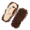 COLLBATH 1 Pair Practical Detachable Mop Slippers Chenille Floor Cleaning