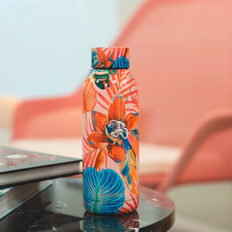 Quokka Solid Orchid Stainless Steel Thermal Flask 510 ml