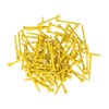 WOONEKY 100pcs Golf Tees Wooden Yards for Tee Box Friction