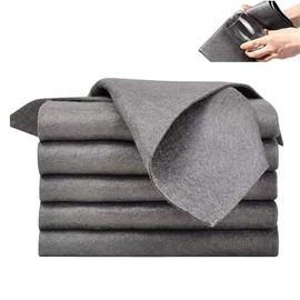 Magic Cleaning Cloth, Thickened Magic Cleaning Cloth, Scratchy Wipes Cleaning Cloth Microfibre Cloths, Miracle Cloth for Window Cleaning, Reusable Scratch-Resistant Cleaning Cloths (5 Pieces)