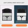 Solar Power Light Motion LED Sensor Wall Lamp Induction Eaves