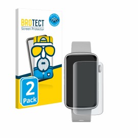BROTECT Full Cover Protective Film Matt for SHANG Wing L2 1.47 Inch (Pack of 2) - Full Screen Screen Protector Film, 3D Curved, Anti-Reflection