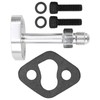 Turbo Oil Water Drain Return Flange Adapter Kit Aluminium Alloy