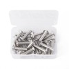 SUNXULIMI M6 x 45mm Flat Round Head Hex Socket Cap