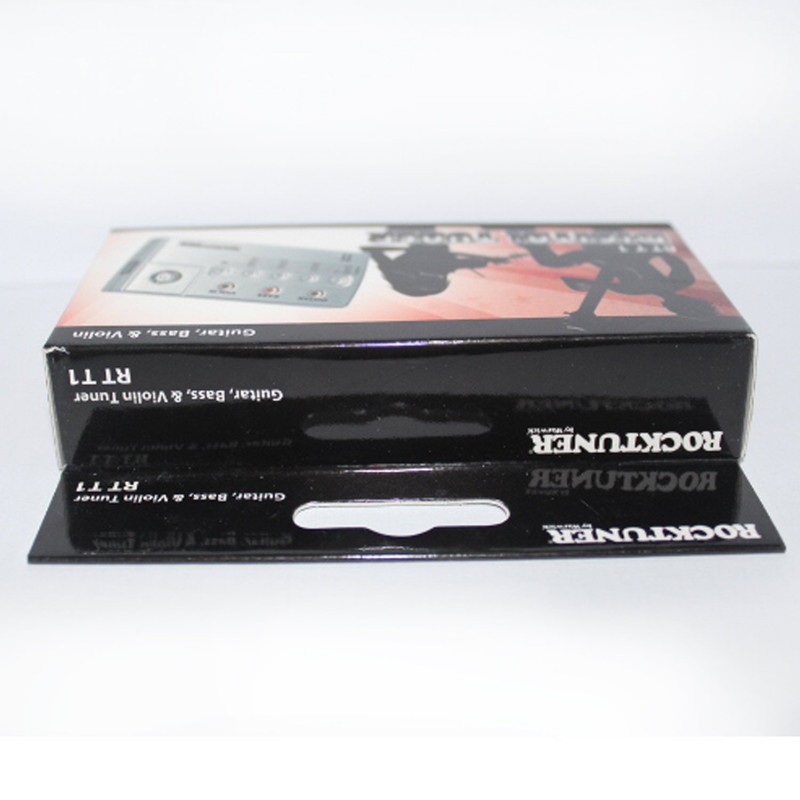 RockTuner T1 Guitar Bass Violin Tuner Silver