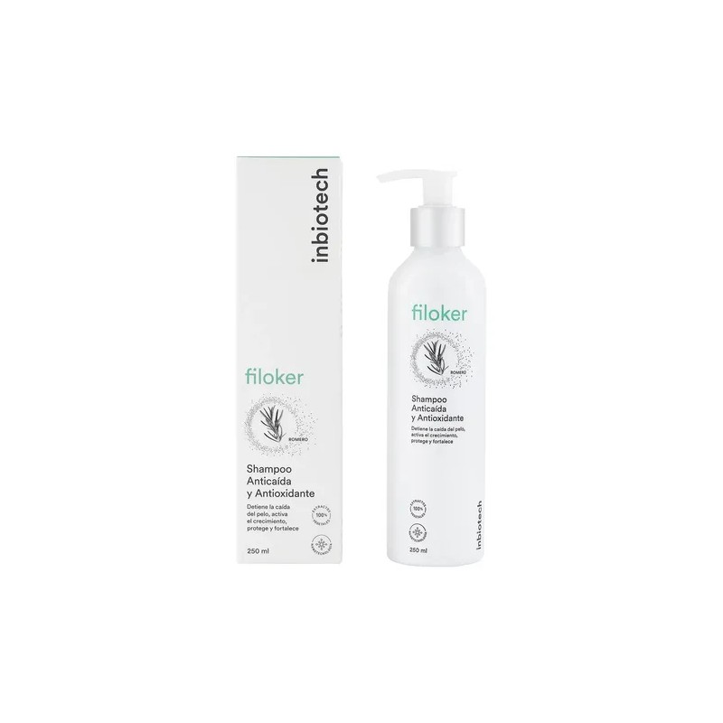 Filoker Shampoo Anticaída Y Antioxidante, Inbiotech