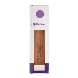 The Quilted Bear Seam Roller - Roll & Press Wooden Seam Roller with Ergonomic Handle for Sewing, Quilting, Fabric, Print, Wallpaper, Leather Craft & Home Decoration