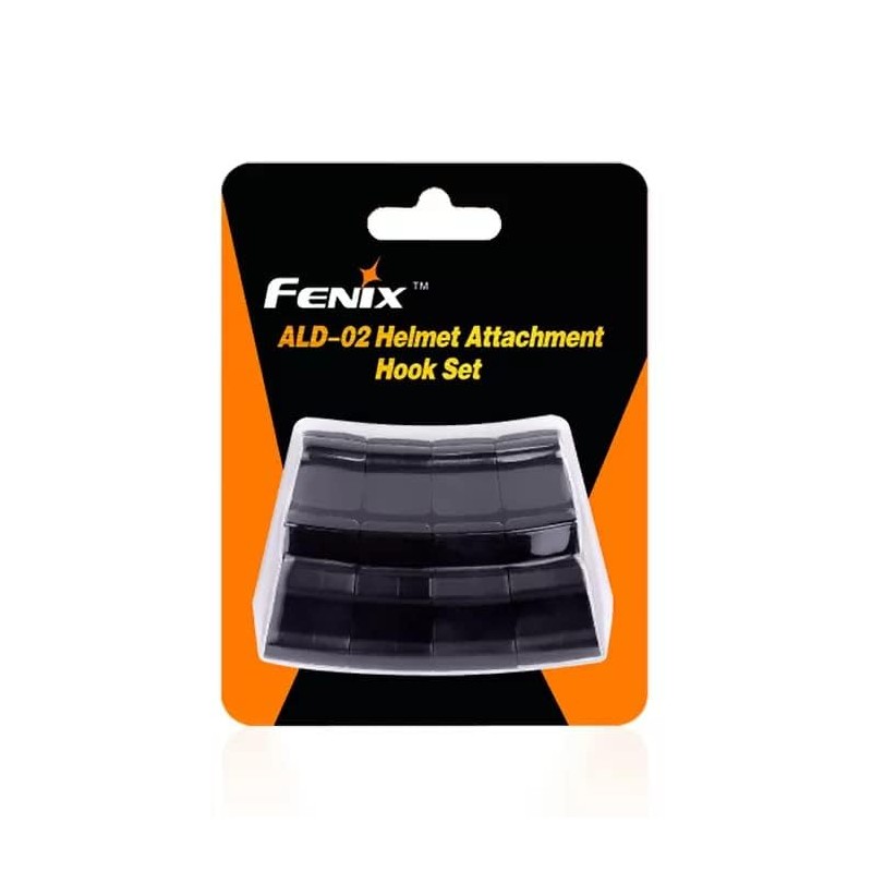 Fenix Helmet Headlamp Hooks, Black, ALD-02