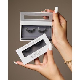 Scarlet - Anna Key Lashes Reusable False Eyelashes Up To 20 Times | Wispy, Full & Glamour Effect | Ultra Soft & Comfortable Band | Dramatic & Voluminous Look | Easy To Apply