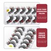 NOLITOY 3d False Eyelashes for Women Lash Extensions Fluffy Clusters