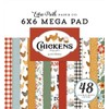 Echo Park Paper Chickens Cardmakers 6X6 Mega Pad, Various