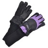SnowStoppers Kids Ski & Snowboard Gloves (Purple, Large (10-14 Years))