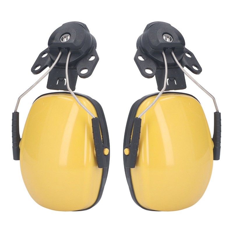 1 Pair Safety Helmet Ear Muff Noise Reduction Helmet Hard