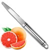 BURIUS Grapefruit Knife Curved Serrated Blade – Stainless Steel Fruit