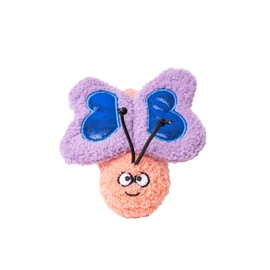 Puffy Crew Interactive Catnip Cat Plush Toy, Insect Theme, 5'', for All Breed Size Cats (Butterfly)