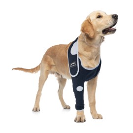 Furtent Recovery Suit Dogs After Surgery, Reflective Right Sleeve SIZE LARGE Waterproof