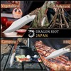 DRAGON RIOT Razor Sharp Chef Knife for Cooking, Hand Forged