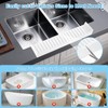Silicone Sink Edge Protectors 4" x 24", Upgrade Kitchen Sink