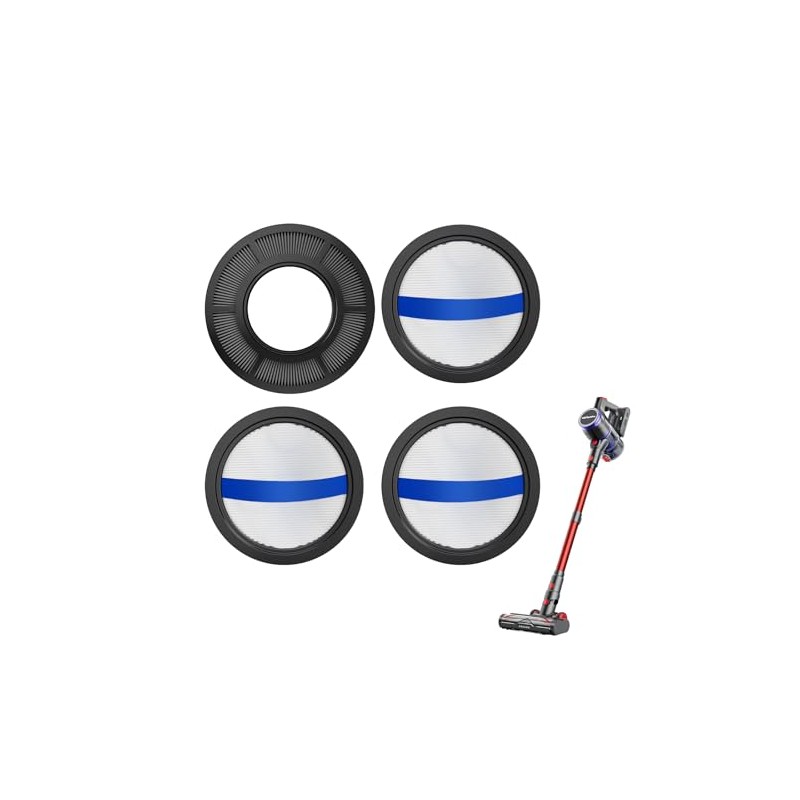 VACTechPro F02 Ultra Aspirateur Sans Fil Hepa Input x 3+