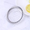Stainless Steel Mesh Round Manual Potato Masher Slicer Tool Kitchen