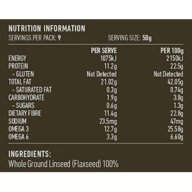 Lotus Linseed Flaxseed Meal, 450 g