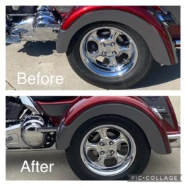 StreetRays [Originals] [SR] Harley Davidson Trike Street Glide Rear Shock 1.5" Lift Leveling Kit FLHXXX