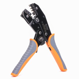 iCrimp IWS-16 Crimping Tool for Open Barrel 0.75-2 mm², Crimping Tool with Positioner for German & Amphenol Contacts and ILME Contacts Series CD, Crimping Pliers German Contacts & German DT Series