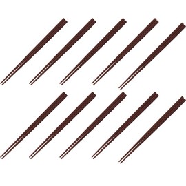 Fukui Craft Chopsticks, PBT Resin Chopsticks, Made in China, Dishwasher Safe, Square Chopsticks, Engine, 8.3 inches (21.0 cm), 10 Pairs