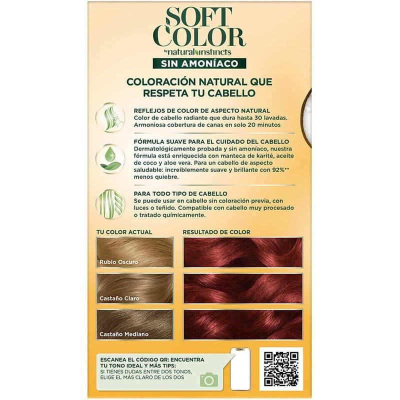 Soft Color Tinte Semi Permanente 5554 Cobrizo