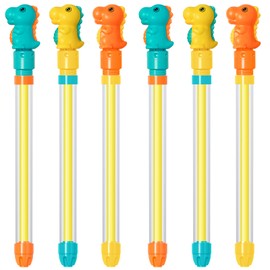 Dsmile 6 Packs Water Guns for Kids Adults,Plastic Handle Outdoor Swimming Pool Beach Summer Fun Party Games for Girls Boys Teens Adults