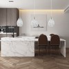 Glassland Pendant Lighting, 1 Light Mini Pendant Light in Brushed