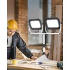 UFOND 20000 Lumen Work Lights with Stand, 200W Dual Head