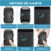 Correas de Equipaje TSA Aprobados Maleta Cinturón 4m Ajustables