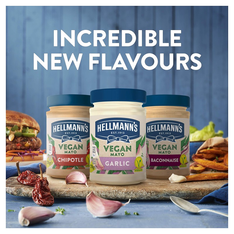 Hellmann's Vegan Garlic Mayo, 270 g