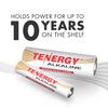 Tenergy Alkaline Batteries & Storage Case, 100xAAs 100xAAA Batteries and