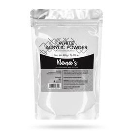 Nena's Superior Sculpting Powder Professional Acrylic Nail System Clear Blush Pink Medium Pink 16 oz 460 g (White)