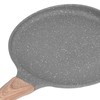 Frying Pan with Magnetic Base Rapid Heat Conduction Prevents Stick