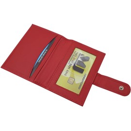 XXL 22 Leather serious credit card credit cards, MJ-Germany Design-in 3 different colours Black Rosso