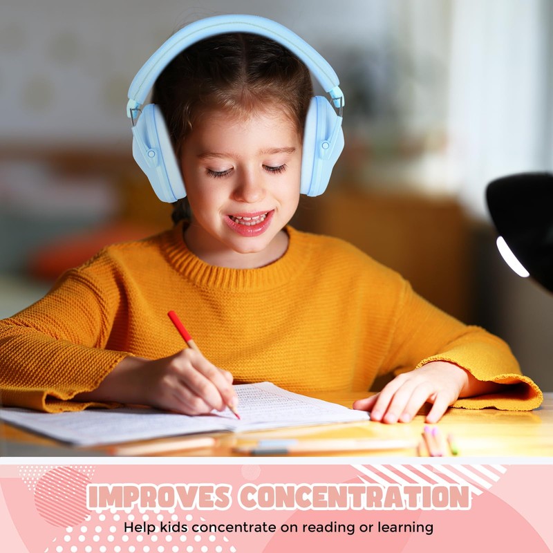 [ProCase] Kids Toddlers Noise Prevention Safety Earmuffs Sound Isolating Hearing