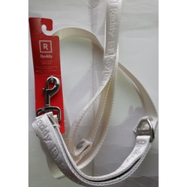 Reddy Cream Jacquard Dog Leash, 6 ft.