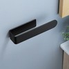 Taozun Hand Towel Bar Bathroom Towel Holder Black Single Towel