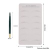 5Pcs Double Sided Microblading Practice Skin Soft Silicone Eyebrow Tattoos