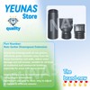 YEUNAS Rain Gutter Downspout Extension, Drain Downspout Extender, Downspout Drain